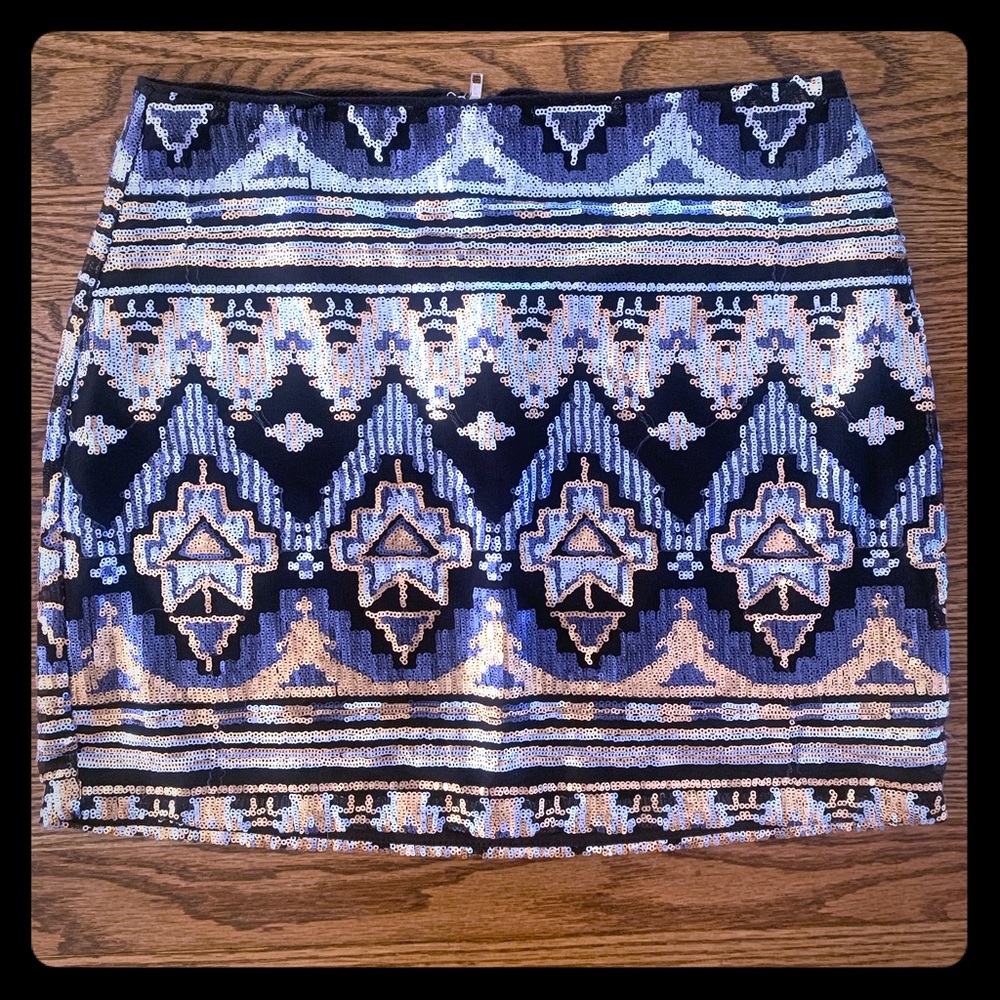 Forever 21 sequin skirt
